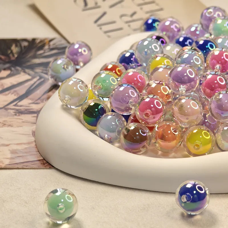 🌟 Magic Acrylic Beads|100+ Colors|DIY Jewelry Kit