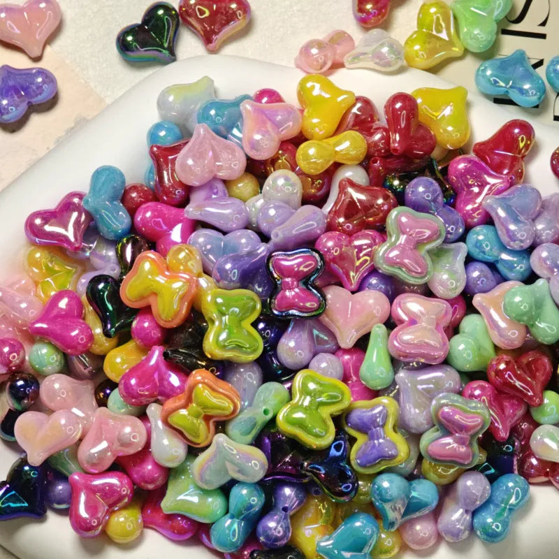 🌟 Magic Acrylic Beads｜100+ Colors｜DIY Jewelry Kit